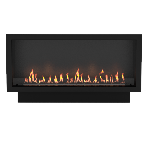 Bioethanol Einbaukamin - PRIME 90 mit Fernbedienung
