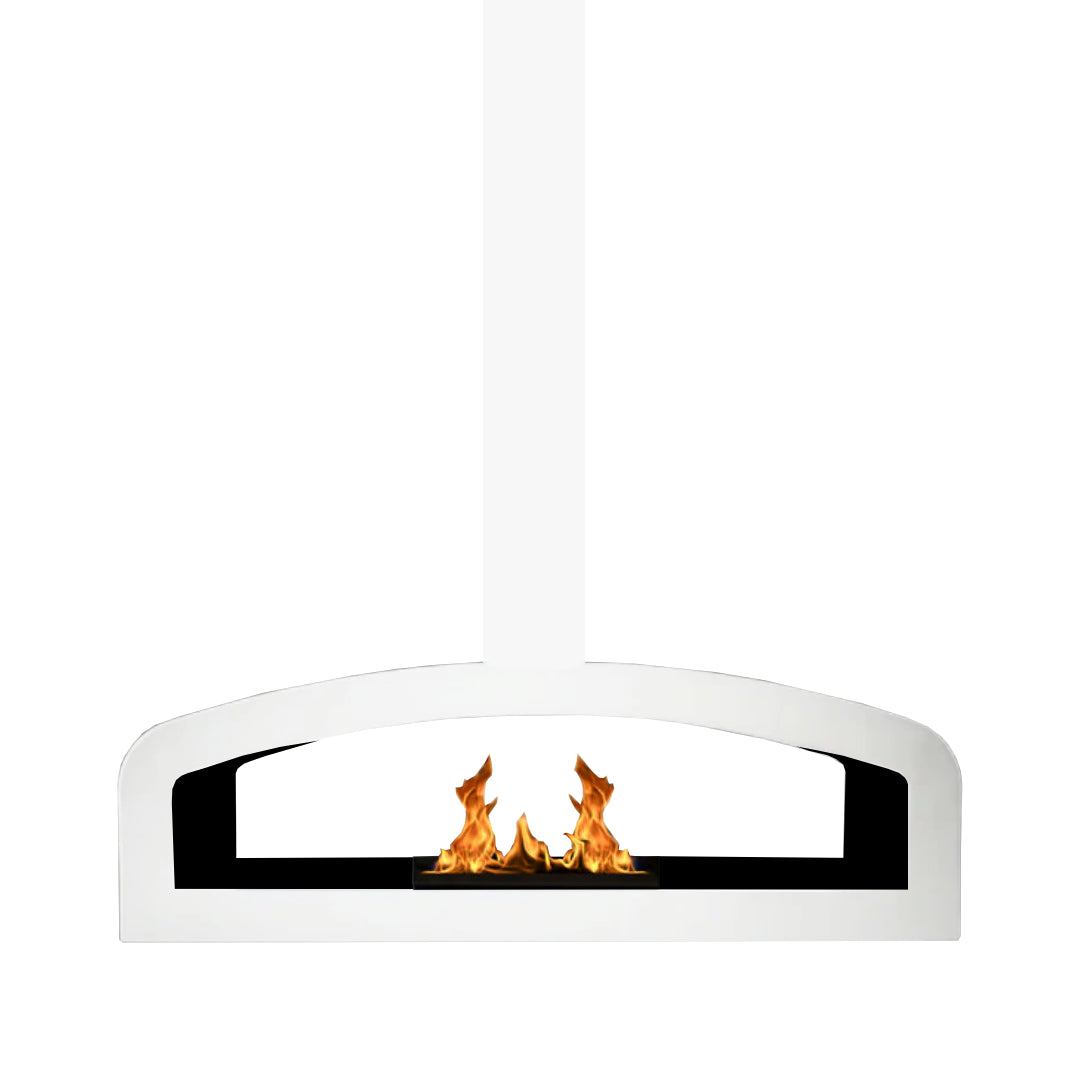 bioethanol-deckenkamin-haengekamin-decke-deckenmontage-falcon-weiss-zweiseitig-offen-raumteiler-mit-flammen